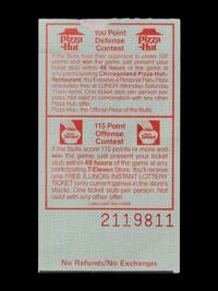 A 1991 Chicago Bulls vs. Los Angeles Lakers NBA Finals Game 2 Ticket Stub ("A Spectacular Move By Michael Jordan" Game)