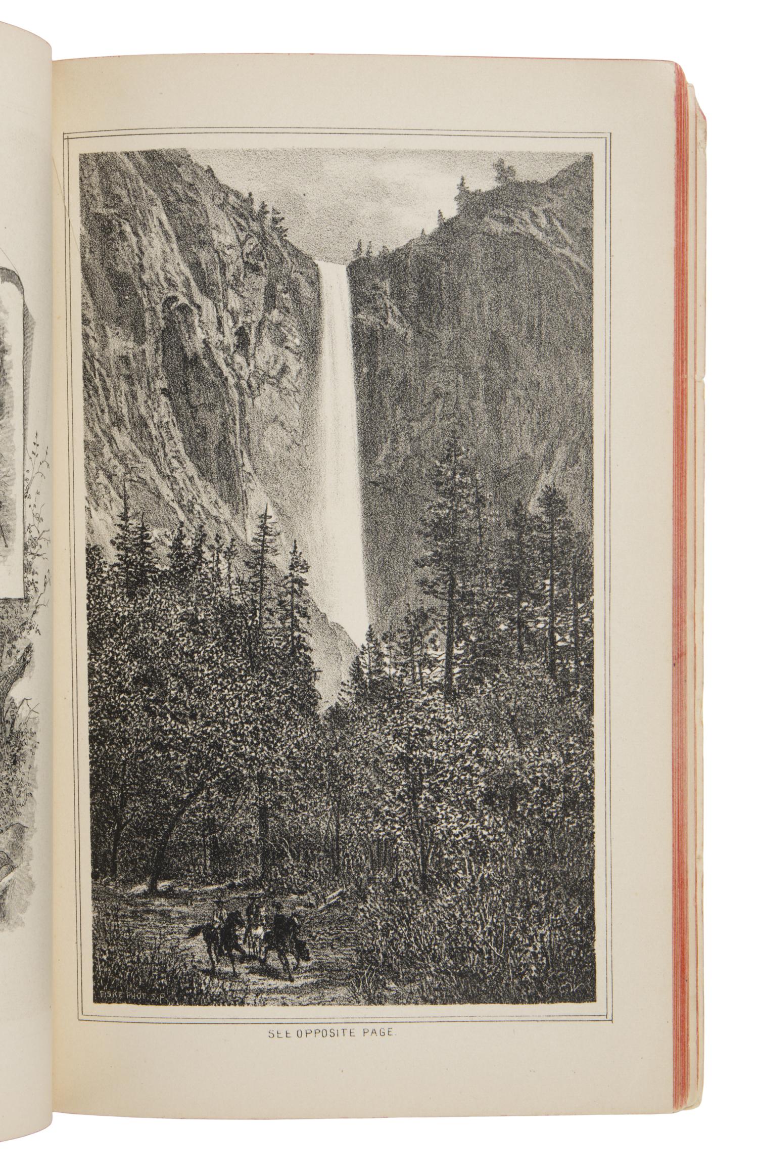 Denison, E.S. Yosemite and the Big Trees of California [cover title]. E.S. Denison's Yosemite Views [on half-title]. San Francisco: E.S. Denison, 1881.