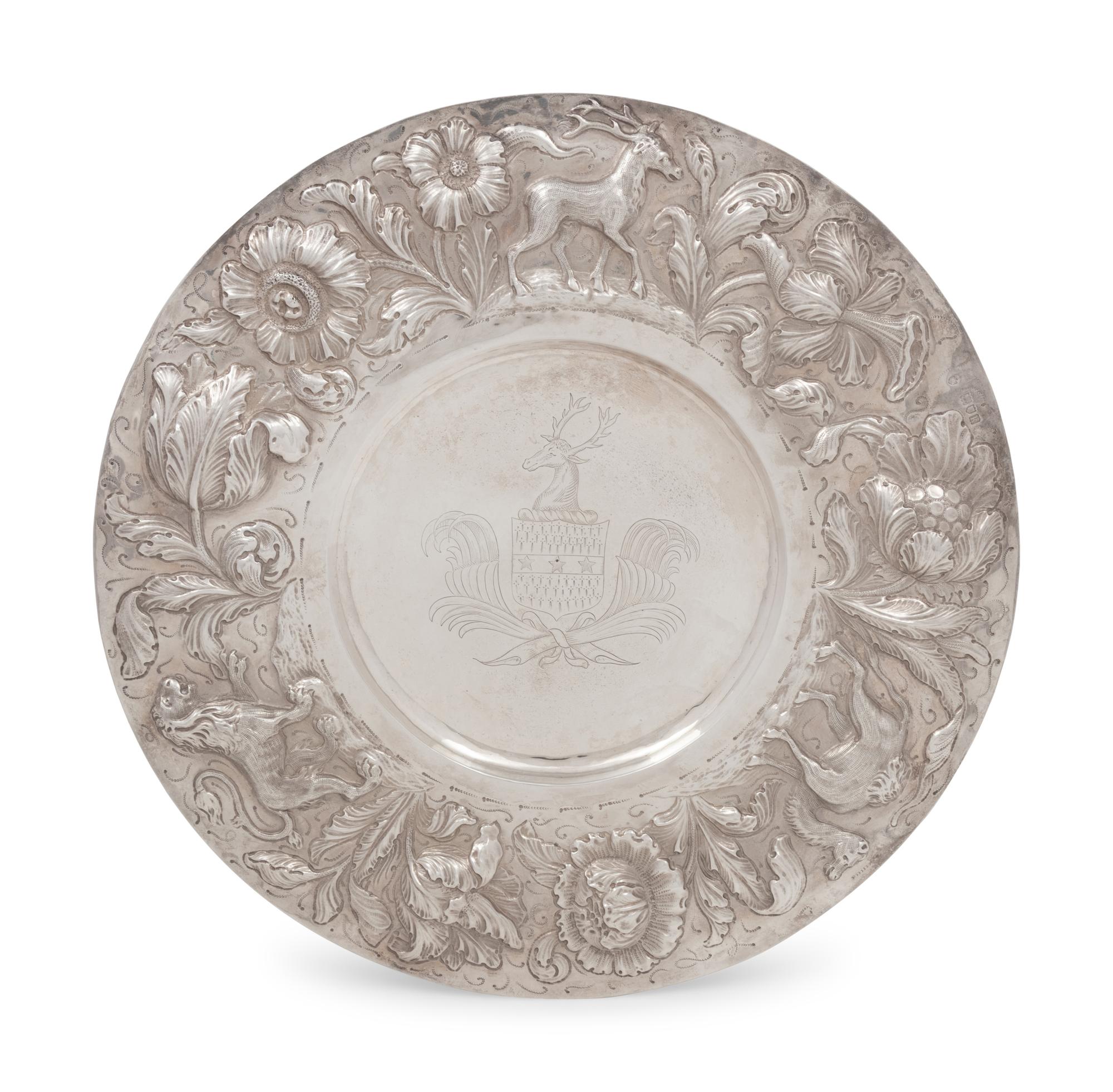 An English Silver Tazza
