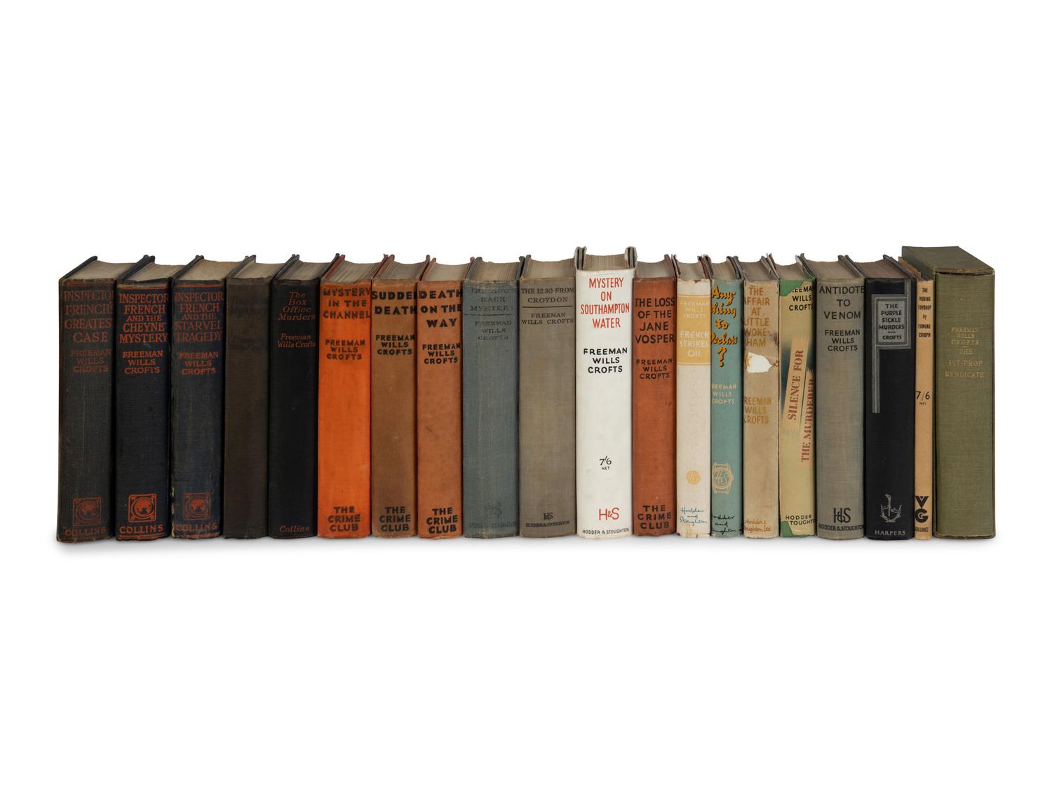 CROFTS, Freeman Wills (1879-1957). A group of 17 Inspector French titles, ALL FIRST EDITIONS, comprising: