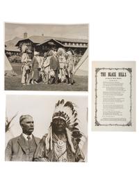 [NATIVE AMERICANS]. A group of ephemera related to Native Americans, comprising: