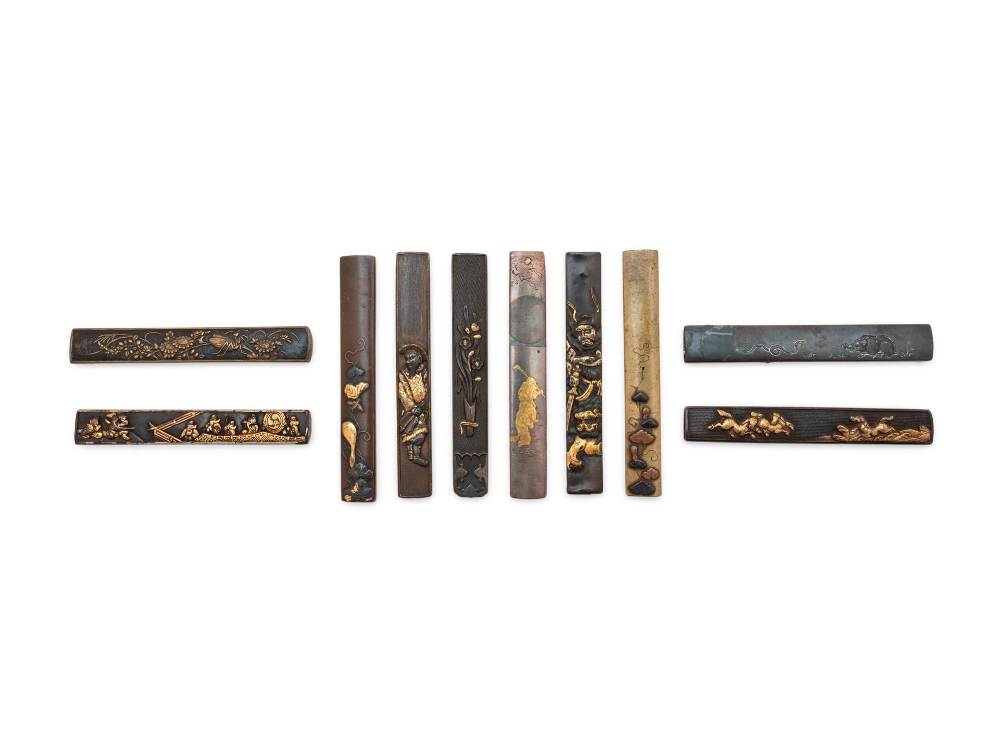Ten Mixed Metal Kozuka