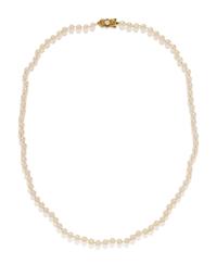 MIKIMOTO, CULTURED PEARL NECKLACE