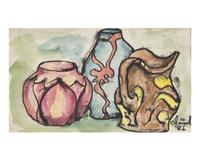 The Cork ; together with four Still Lifes with Crockery (Five Works)