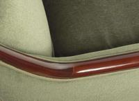 Attributed to Jules Leleu, Pair of Lounge Chairs