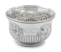 An American Silver Punch Bowl Presented to Minnesota Governor William R. Merriam