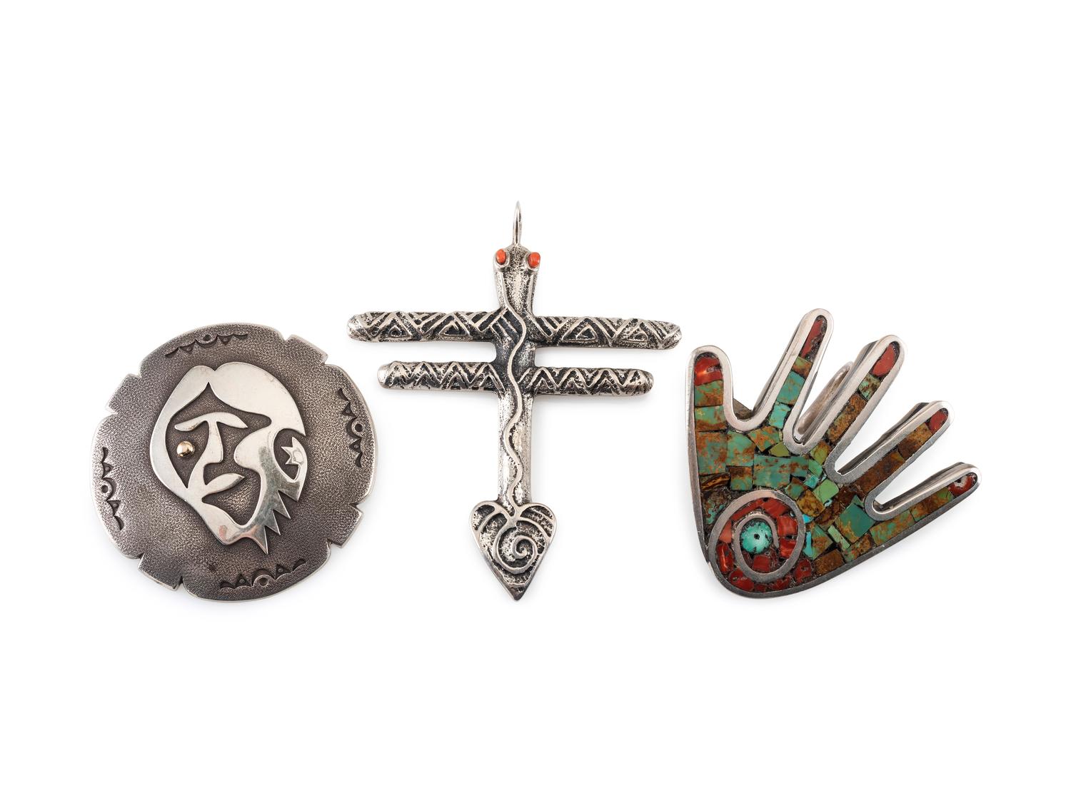 Silver Pendant / Pins