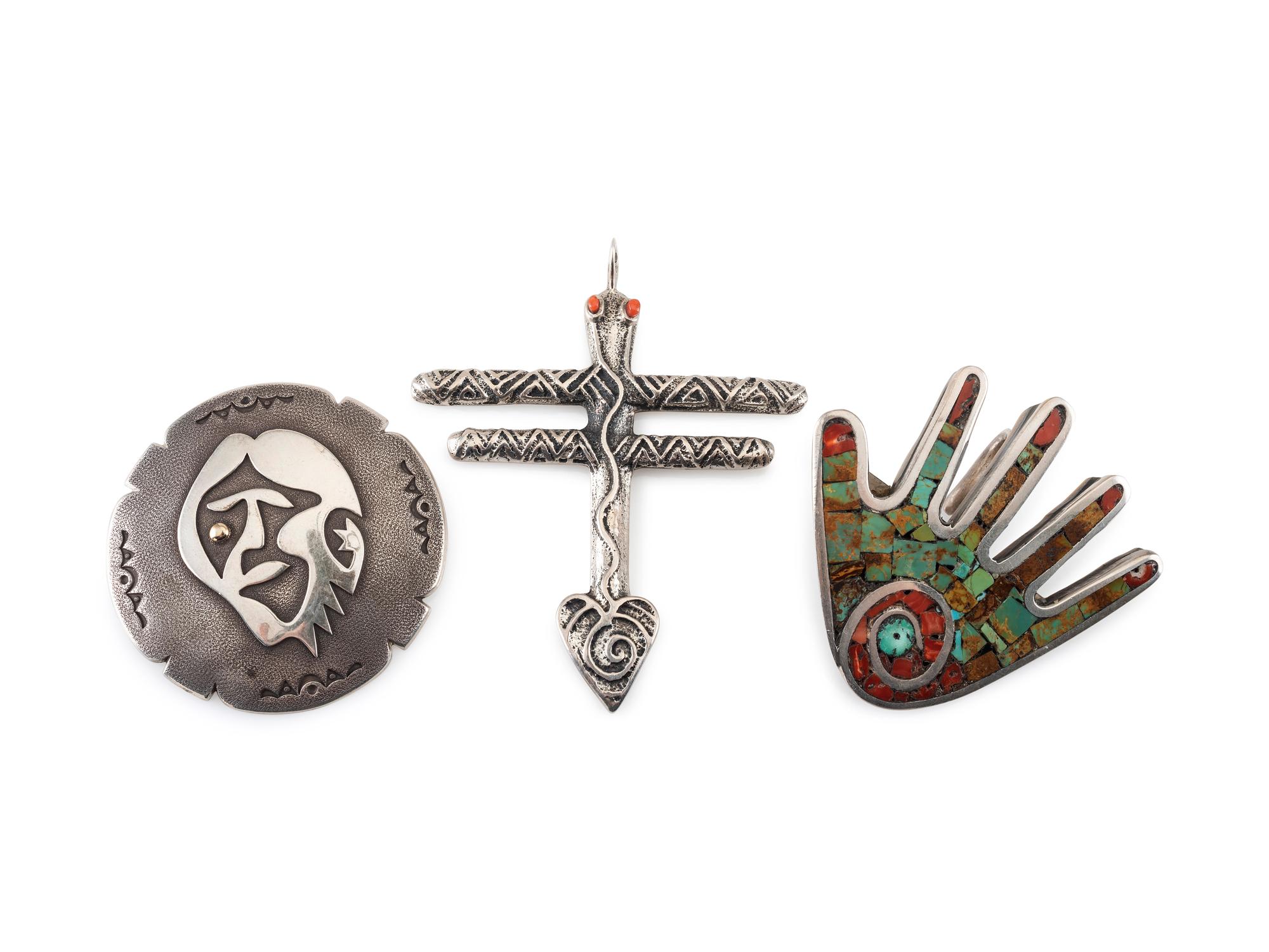 Silver Pendant / Pins