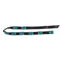 Navajo Silver and Turquoise Cluster Concha Belt