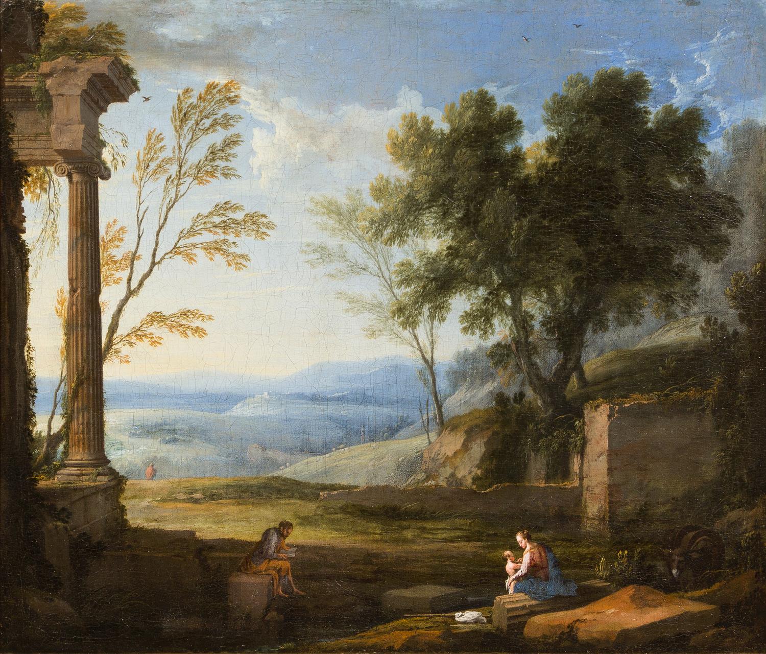 Attributed to Pierre Patel, (French, 1605-1676), Classical Landscape
