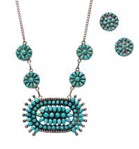 A Collection of Sterling Silver and Turquoise Jewelry,