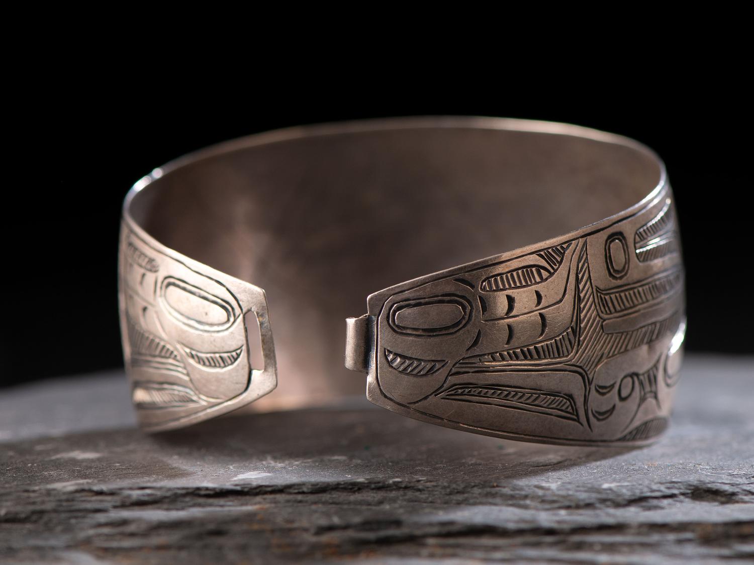 Haida Silver Bracelet