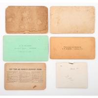 [EARLY PHOTOGRAPHY]. A group of photographs featuring cities, interiors, and landscapes, comprising: