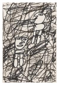 Jean Dubuffet, (French, 1901-1985), Dessin no. 35, 1982