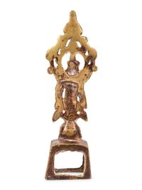A Chinese Gilt Bronze Figure of a Standing Bodhisattva