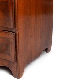 A German Walnut Chest of Drawers