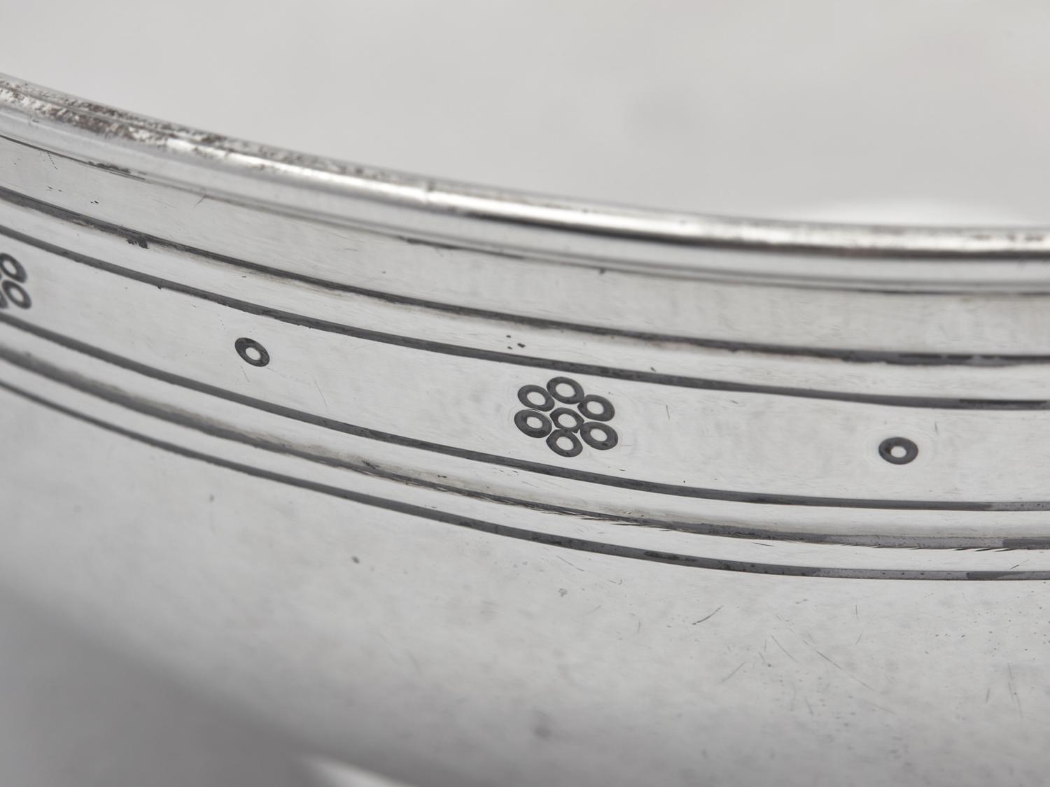 Two Arts & Crafts Silver Footed Bowls