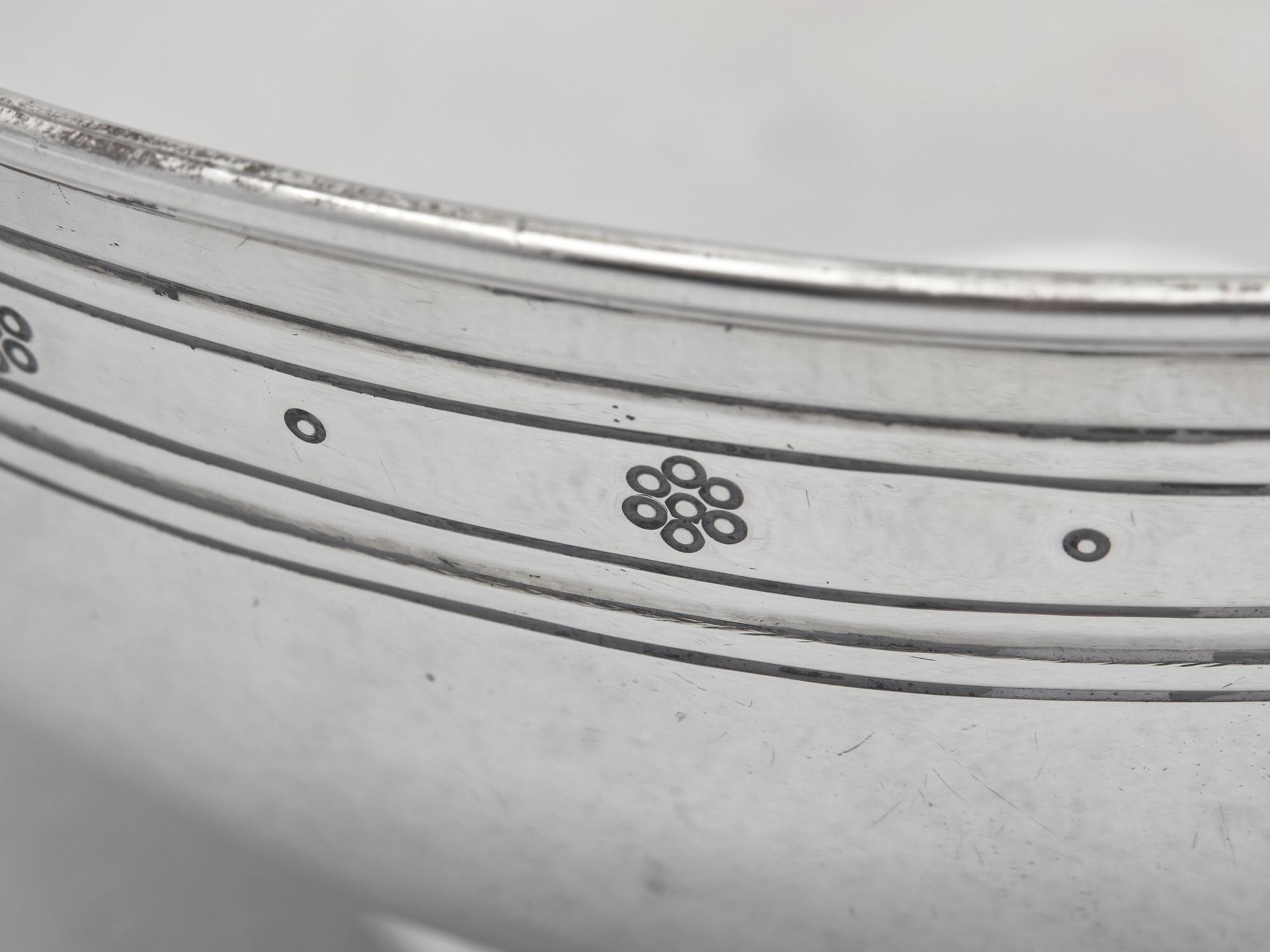 Two Arts & Crafts Silver Footed Bowls