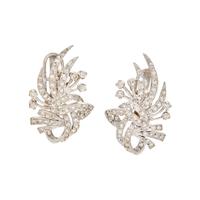 PLATINUM AND DIAMOND EARRINGS