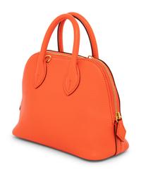 HERMÈS, MINI BOLIDE IN ORANGE CHÈVRE