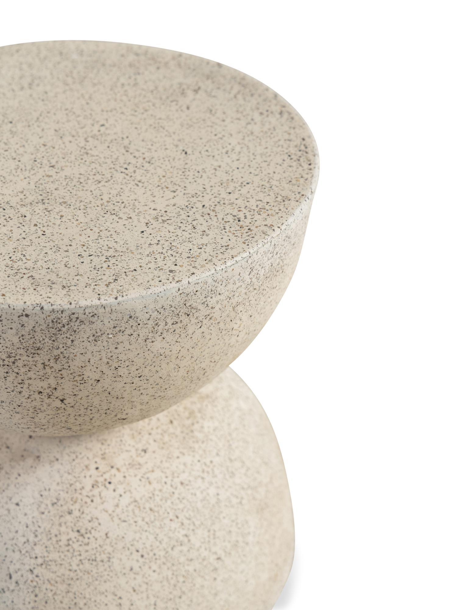 A Contemporary Faux Terrazzo Side Table