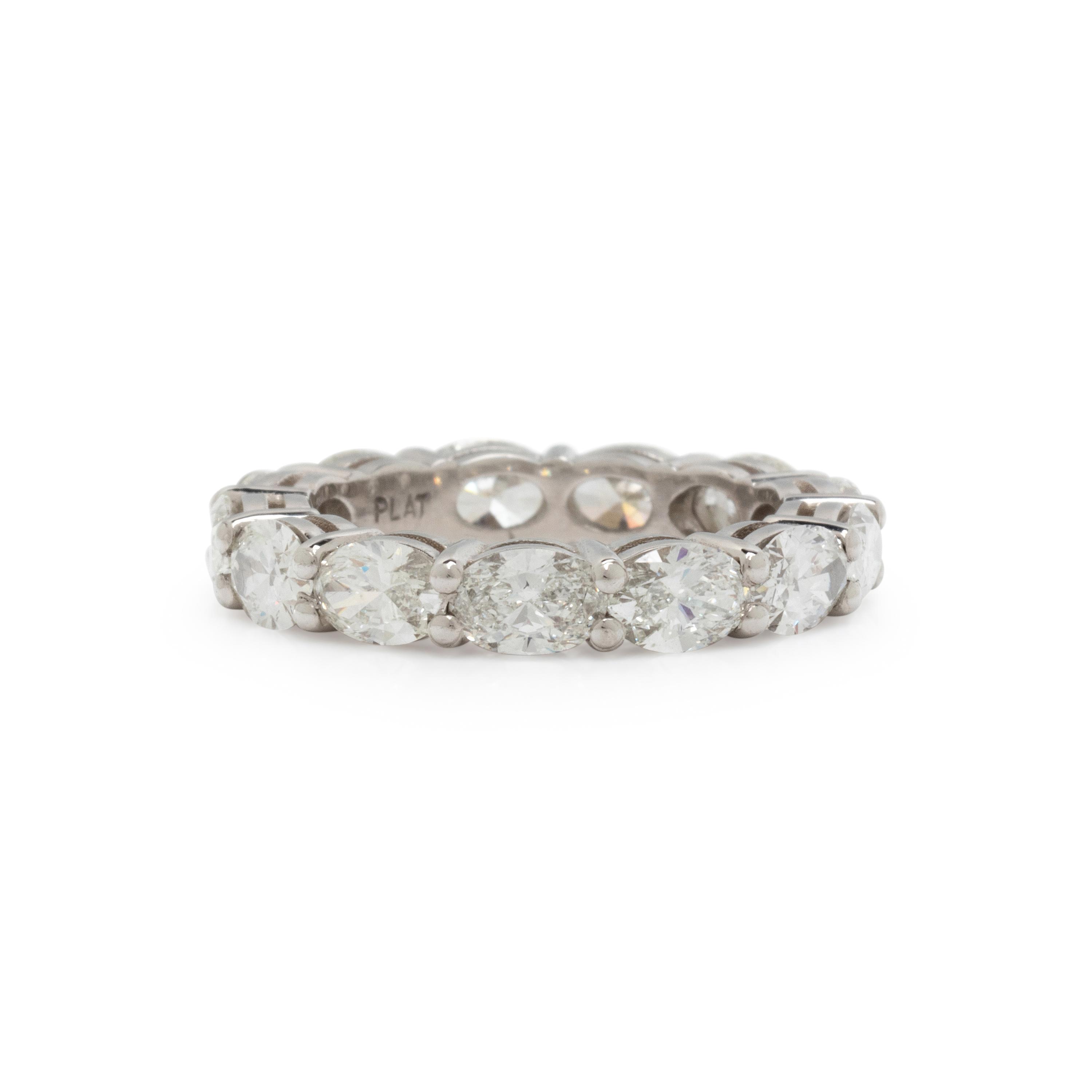OVAL DIAMOND ETERNITY BAND