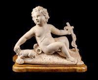 An Italian Marble Figure of a Boy