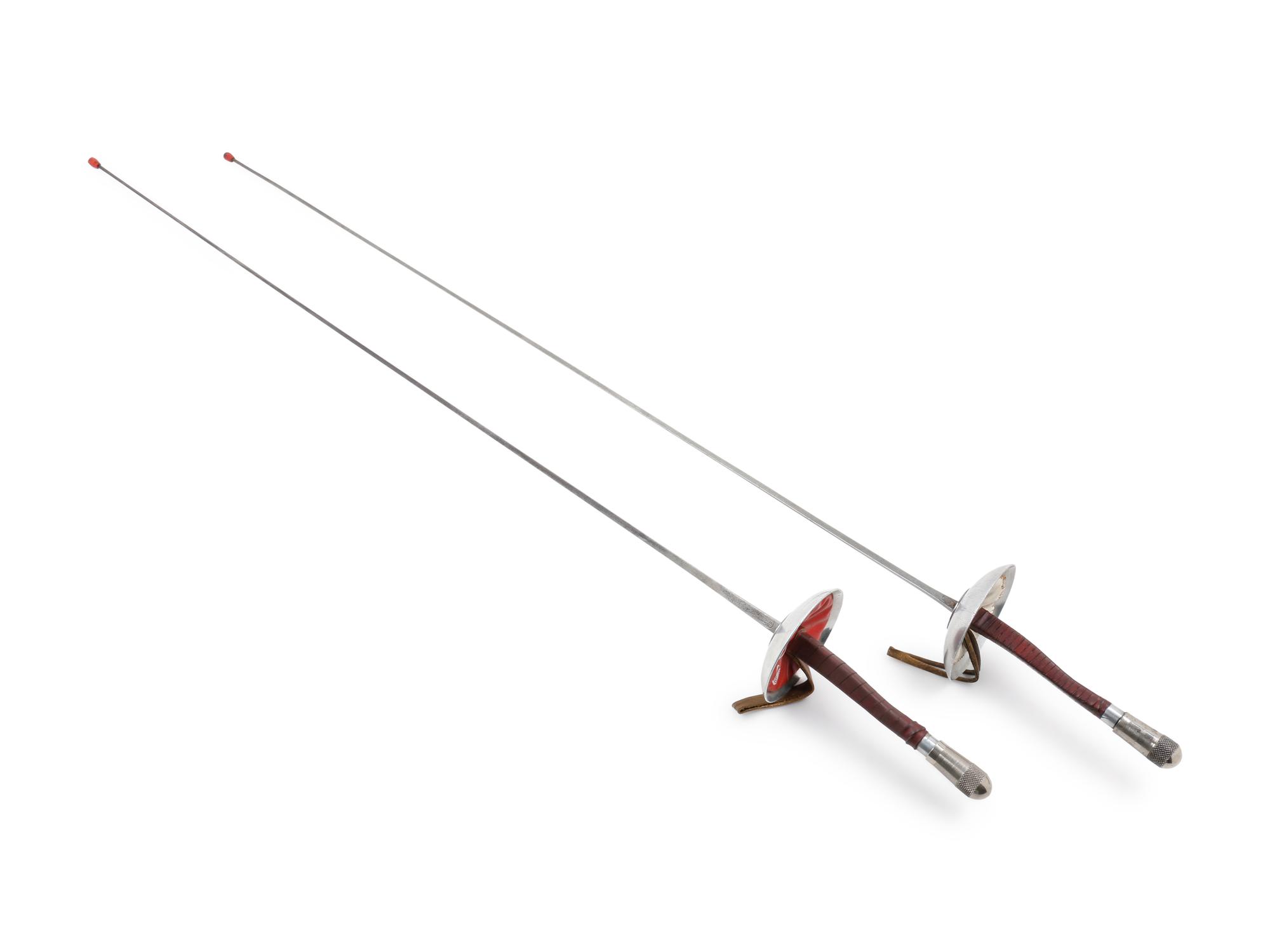A Pair of Steel Fencing Foils