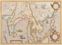 [CHINA & SOUTHEAST ASIA] -- HONDIUS, Jodocus (1563-1611). India Orientalis . [Amsterdam, ca 1606-27].