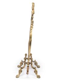 A Louis XVI Style Gilt Bronze Fire Screen