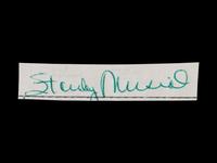 A Group of 10 Stan Musial Signed Autograph Cuts from The Collection of Stan Musial,