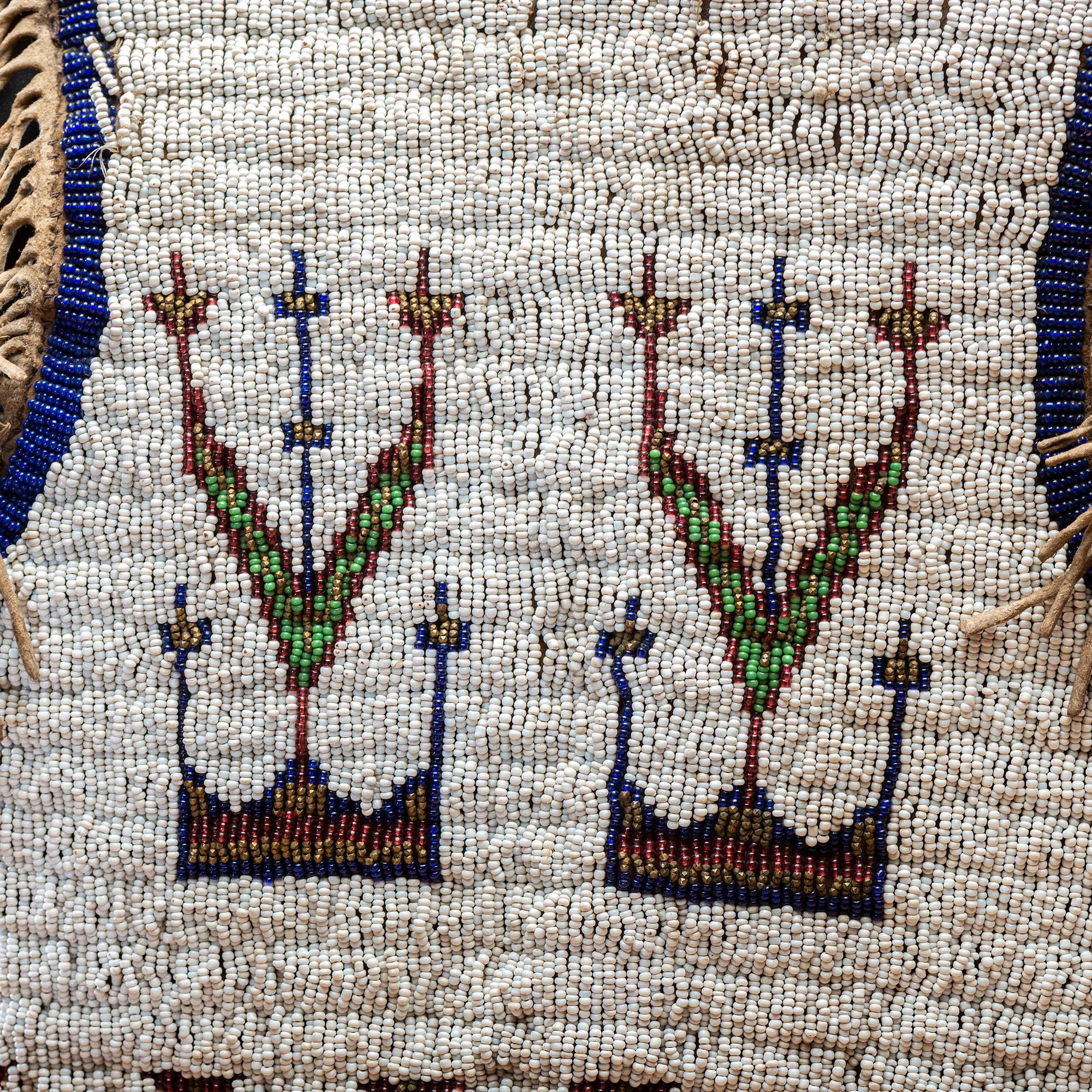 Sioux Child's Beaded Hide Vest