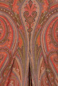 Paisley Shawl Mantle with Chenille Trim, 1880s