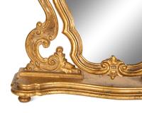 A Continental Giltwood Dressing Table Mirror