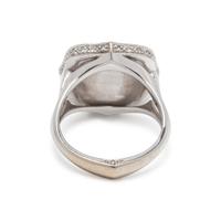 STEPHEN WEBSTER, DIAMOND AND BLUE DOUBLET RING