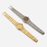 A collection of two bracelet wristwatches, Concord Mariner