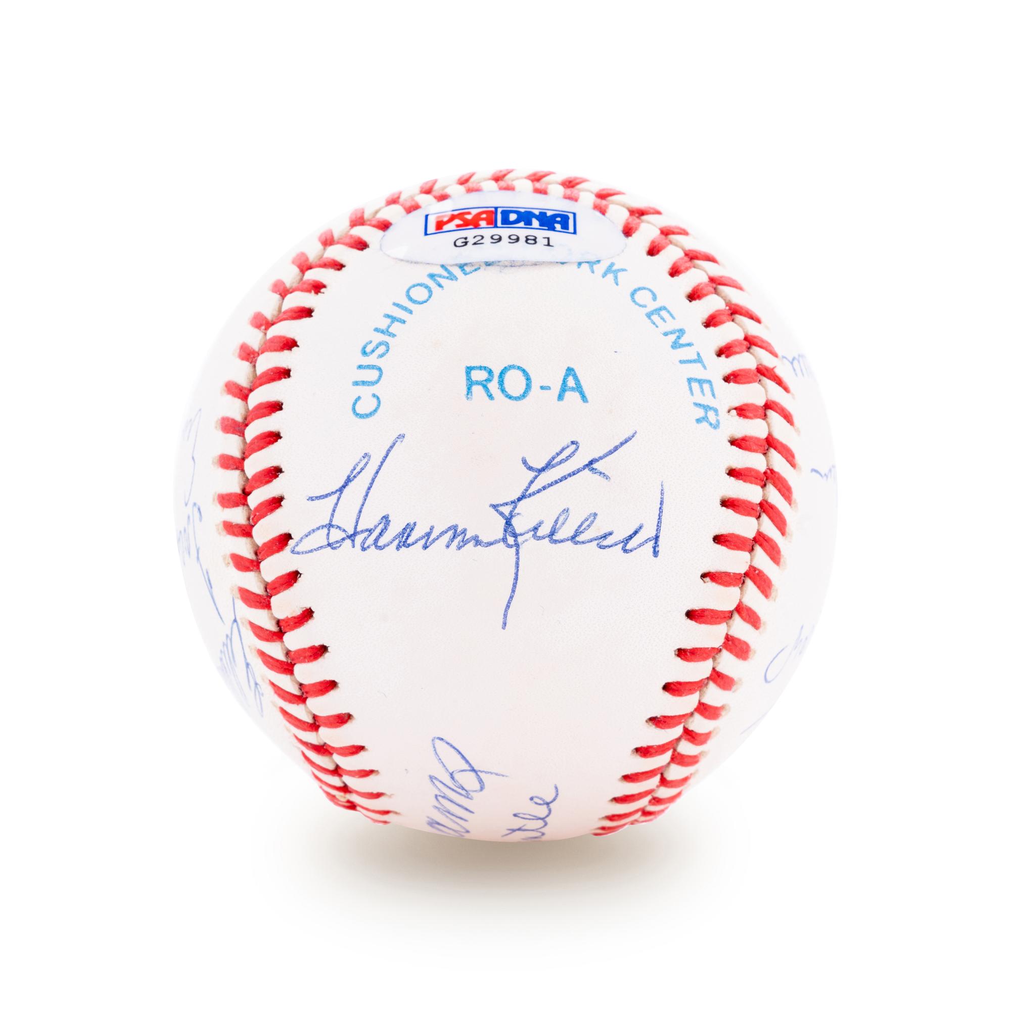 A 500 Home Run Club Signed Baseball Featuring 11 Autographs (PSA)