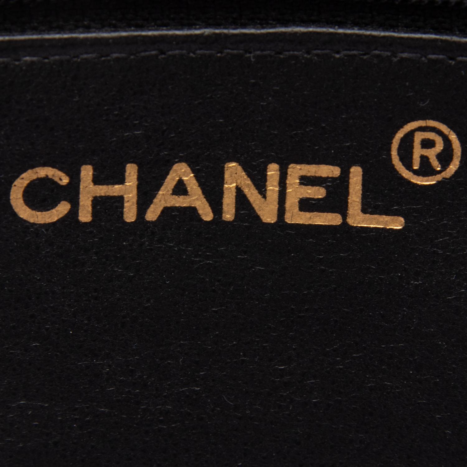 Chanel, Black Leather CC Tote