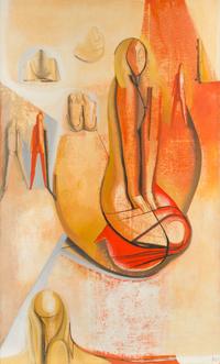 Joseph Mellor Hanson, (American, 1900-1963), Les Cyclades, 1961