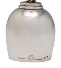 A Georg Jensen Silver Butler's Bell