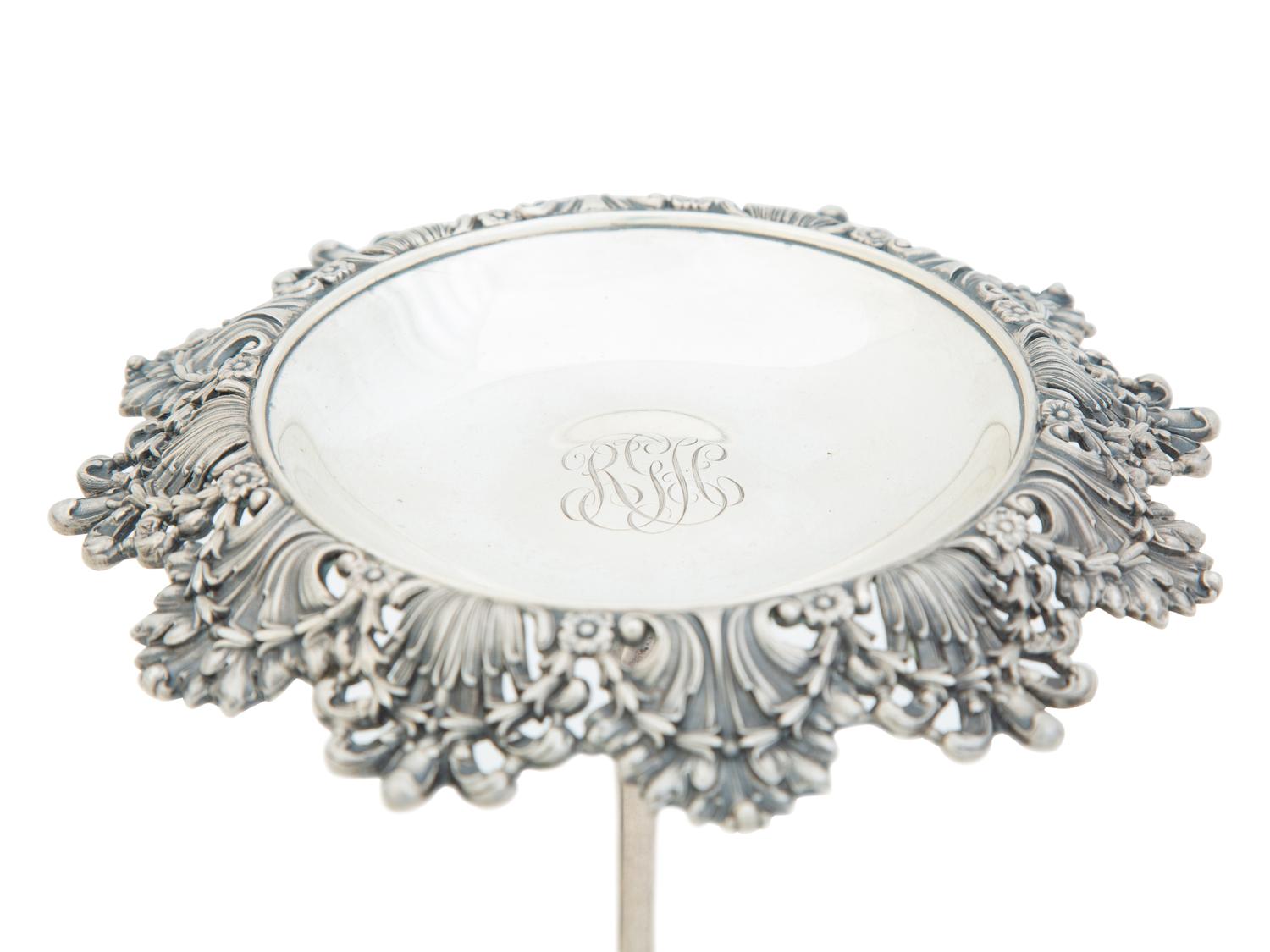A Pair of Tiffany and Co. Silver Compotes