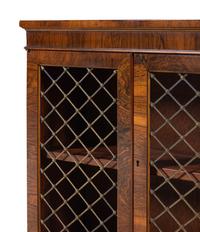 A Pair of Regency Style Rosewood Chiffoniers
