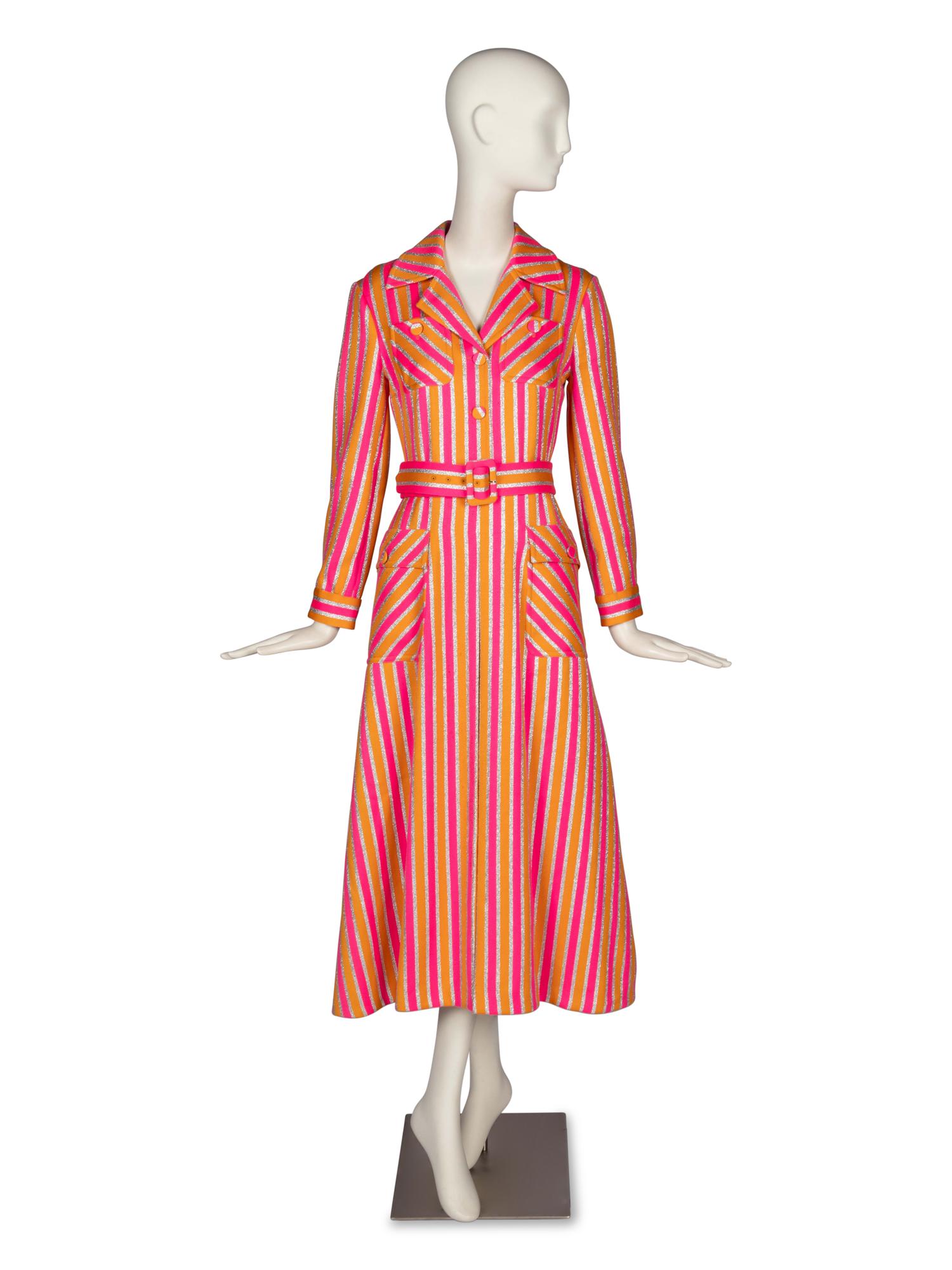 ALESSANDRO MICHELE FOR GUCCI STRIPED DRESS