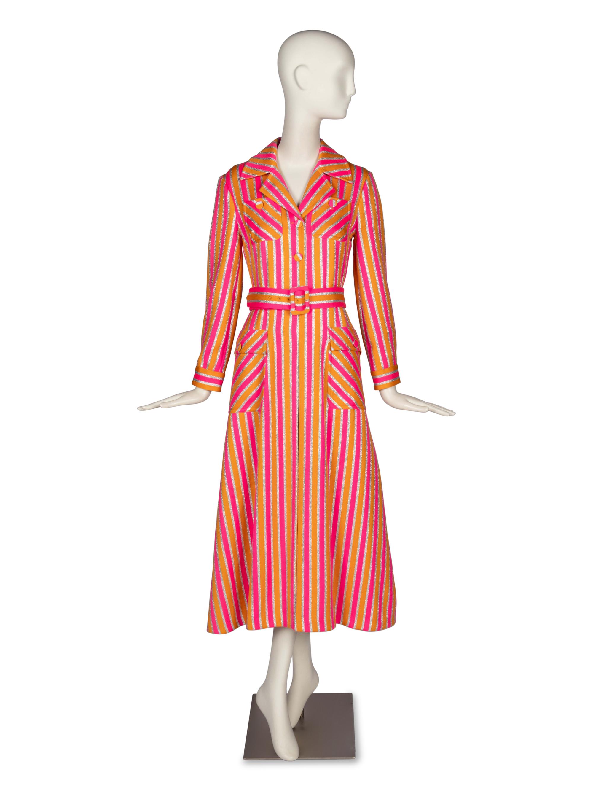 ALESSANDRO MICHELE FOR GUCCI STRIPED DRESS