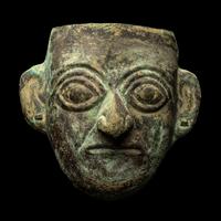 A Moche Copper Mask