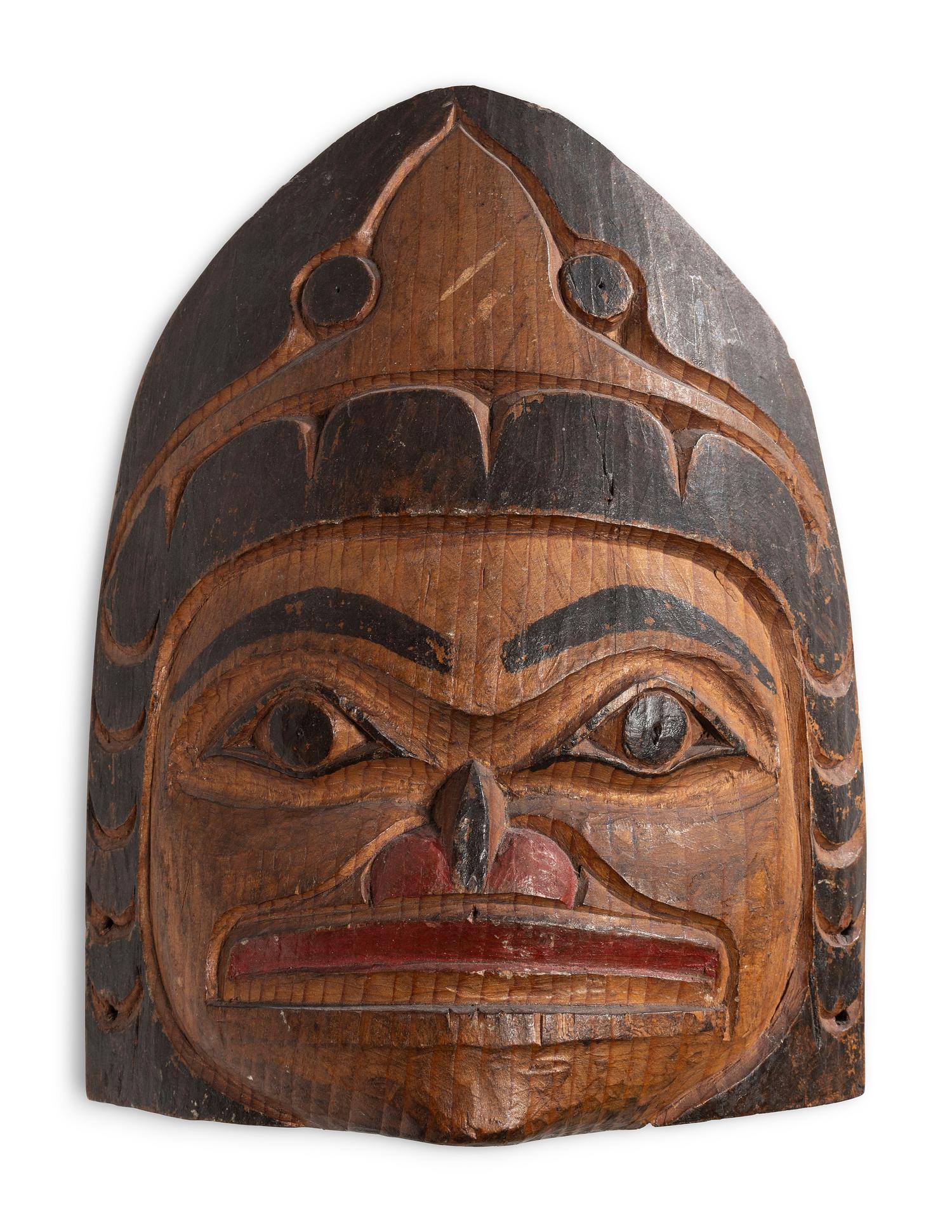 Northwest Coast Frontlet, with Nugget Shop Tag