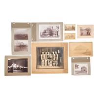 [EARLY PHOTOGRAPHY]. A group of 80 photographs of Columbus, Ohio and Ohio State University, including: