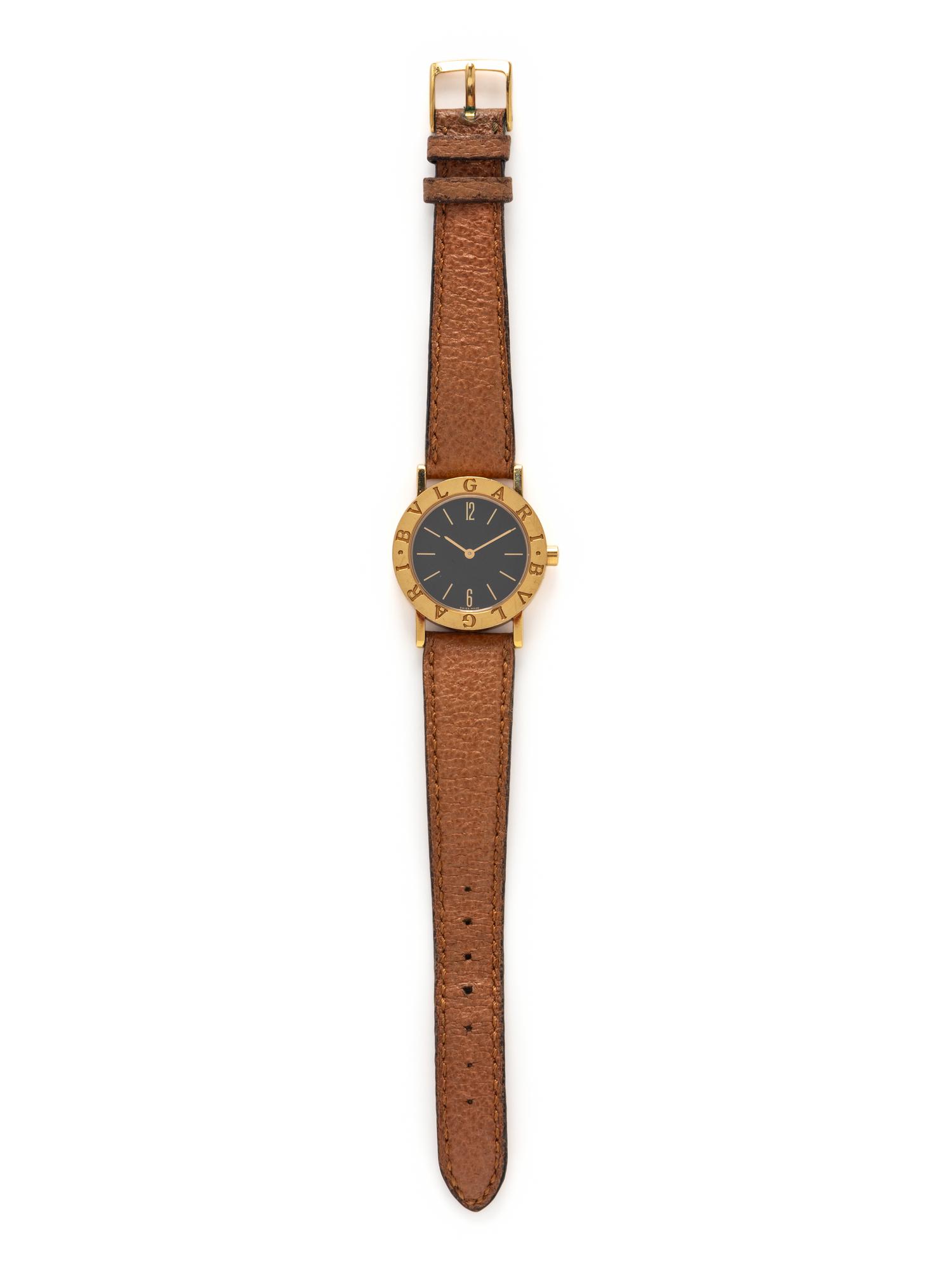 BULGARI, YELLOW GOLD WATCH