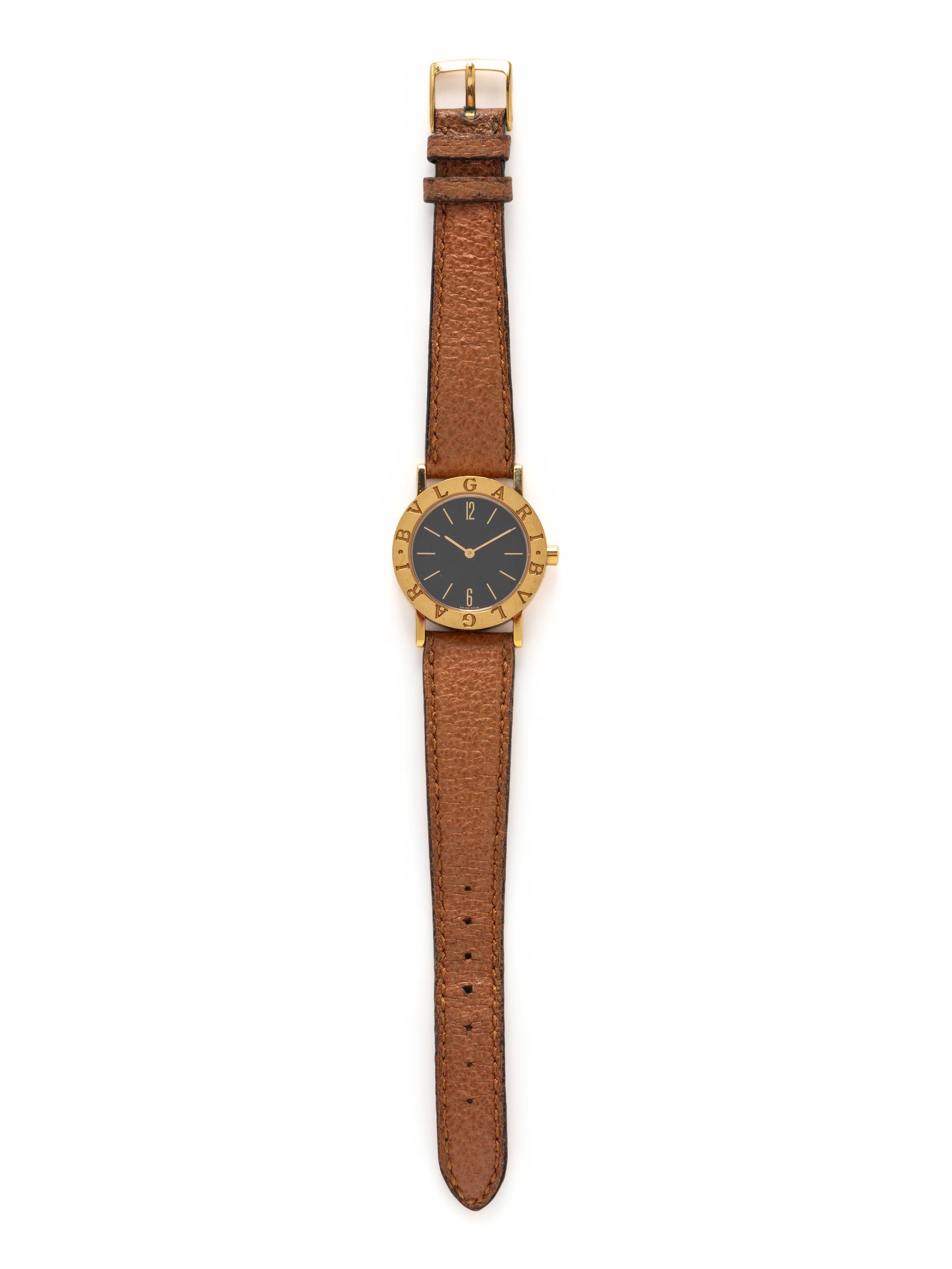 BULGARI, YELLOW GOLD WATCH