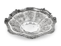 A George III Silver Flower Basket